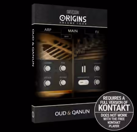 Sonuscore Origins Vol.4: Oud and Qanun [KONTAKT]