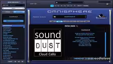 sound DUST Cloud Cello Omni 2 Edition [Synth Presets]