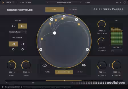 Sound Particles Brightness Panner v1.0.4 [WiN]