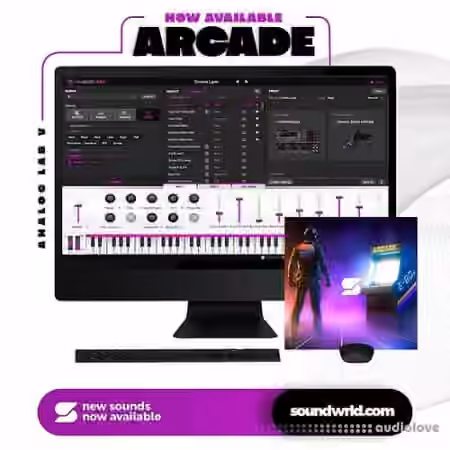 Soundwrld Arcade (Analog Lab V Bank) [Synth Presets]