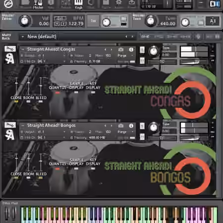 Straight Ahead Samples SA! Bongos and Congas [KONTAKT]