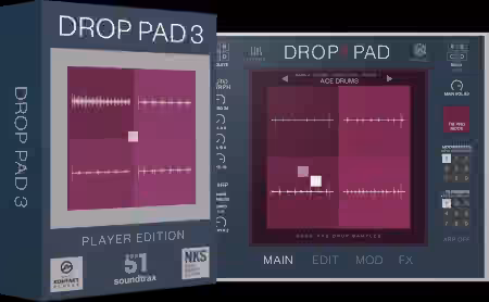 Sub51 soundtrax Drop Pad 3 [KONTAKT]