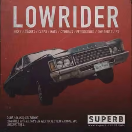 Superb Sound Lowrider Drum Kit [WAV]
