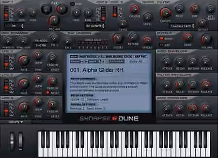 Synapse Audio Dune v1.4.0 WORKING / v1.4.0 R2 [WiN, MacOSX]