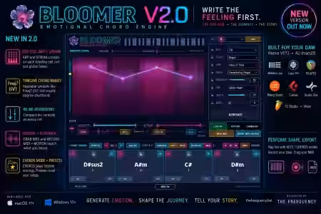 The Freequency BLOOMER v2 Emotional Chord Engine [WiN, MacOSX]