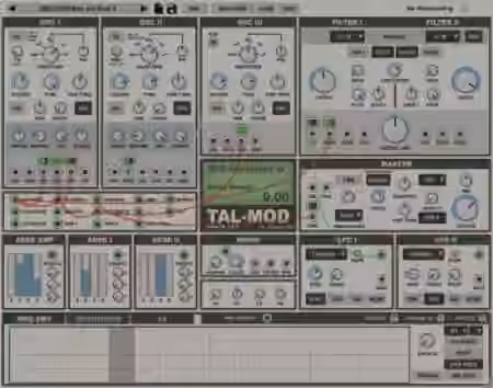 Togu Audio Line TAL-Mod v1.9.6 [WiN, MacOSX]