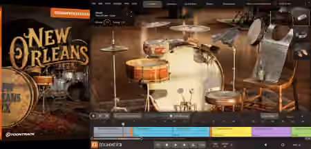 Toontrack New Orleans EZX v1.0.0 [Superior Drummer, EZDrummer]