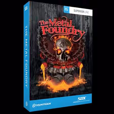 Toontrack SDX Metal Foundry v1.5.0 / v1.0 [WiN, MacOSX]