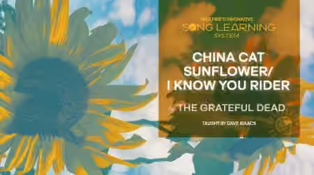 Truefire Dave Isaacs' Song Lesson: China Cat Sunflower I Know You Rider [TUTORiAL]