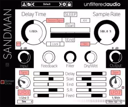 Unfiltered Audio Sandman v1.3.0 CE / v1.1.0 [WiN, MacOSX]