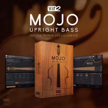Vir2 Instruments MOJO: Upright Bass v1.0.1 [KONTAKT]