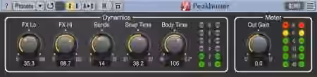 Voxengo Peakbuster v1.2 / v1.0 Patched REPACK [WiN, MacOSX]