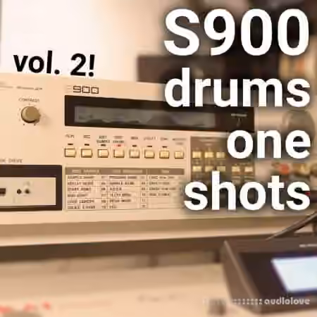 Vu S900 drums one shots Vol.2 [WAV]