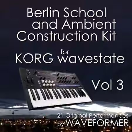 Waveformer Berlin School and Ambient Construction Kit Vol.3 [Synth Presets]
