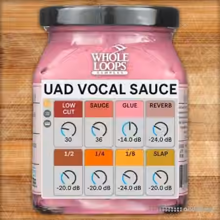 Whole loops UAD VOCAL SAUCE [DAW Templates]