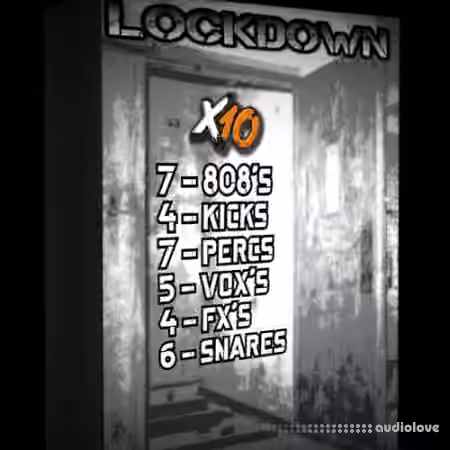 X10 Lockdown Drum Kit [WAV]