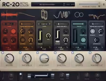 XLN Audio RC-20 Retro Color v1.5.0 [MacOSX]