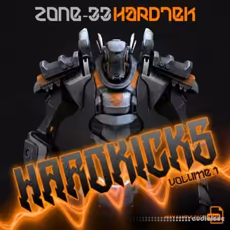 ZONE-33 Hardtek Frenchcore Zone33 Hardkicks Vol.1 Kick Sample Pack [WAV]